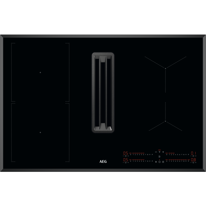 6000 Induction ExtractorHob Combo Εστία & Απορροφητήρας 80 cm